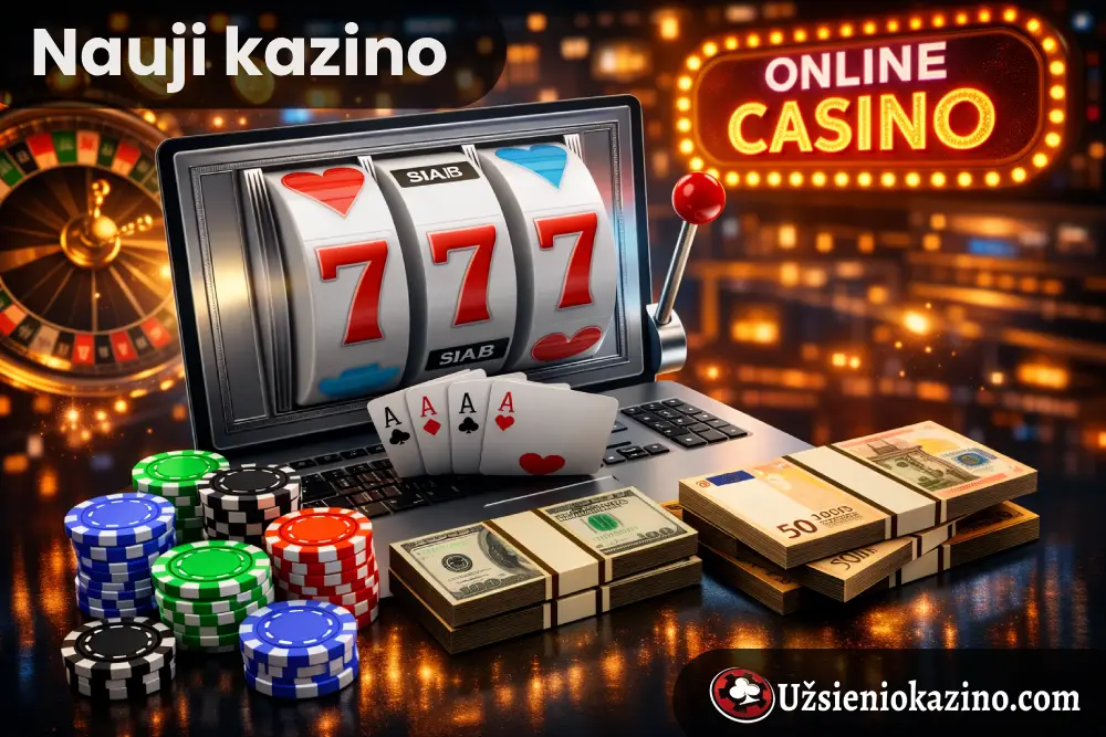 Naujų kazino privalumai